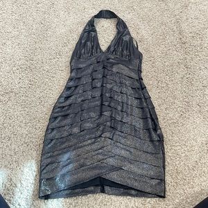bebe halter dress